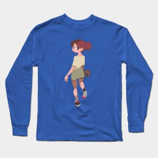 sneakers girl Long Sleeve T-Shirt